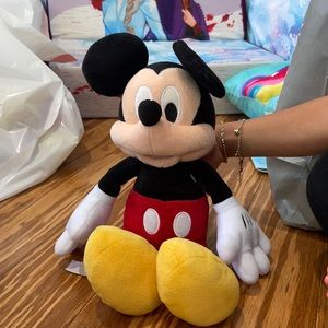 Mickey Mouse plushie